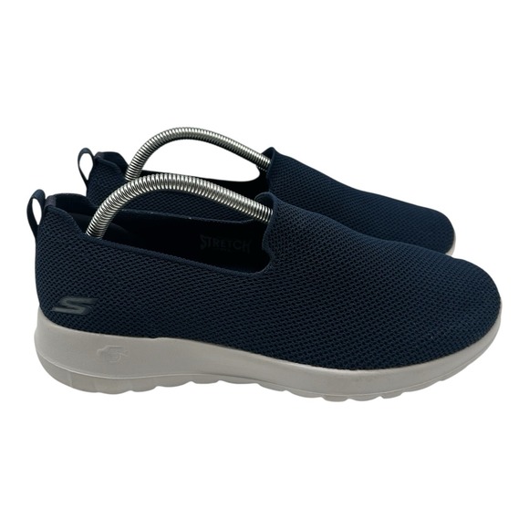 Skechers Go Walk Joy Sensational Day Shoes Women Sz 10 Navy Blue Slip On Sneaker - Picture 1 of 10